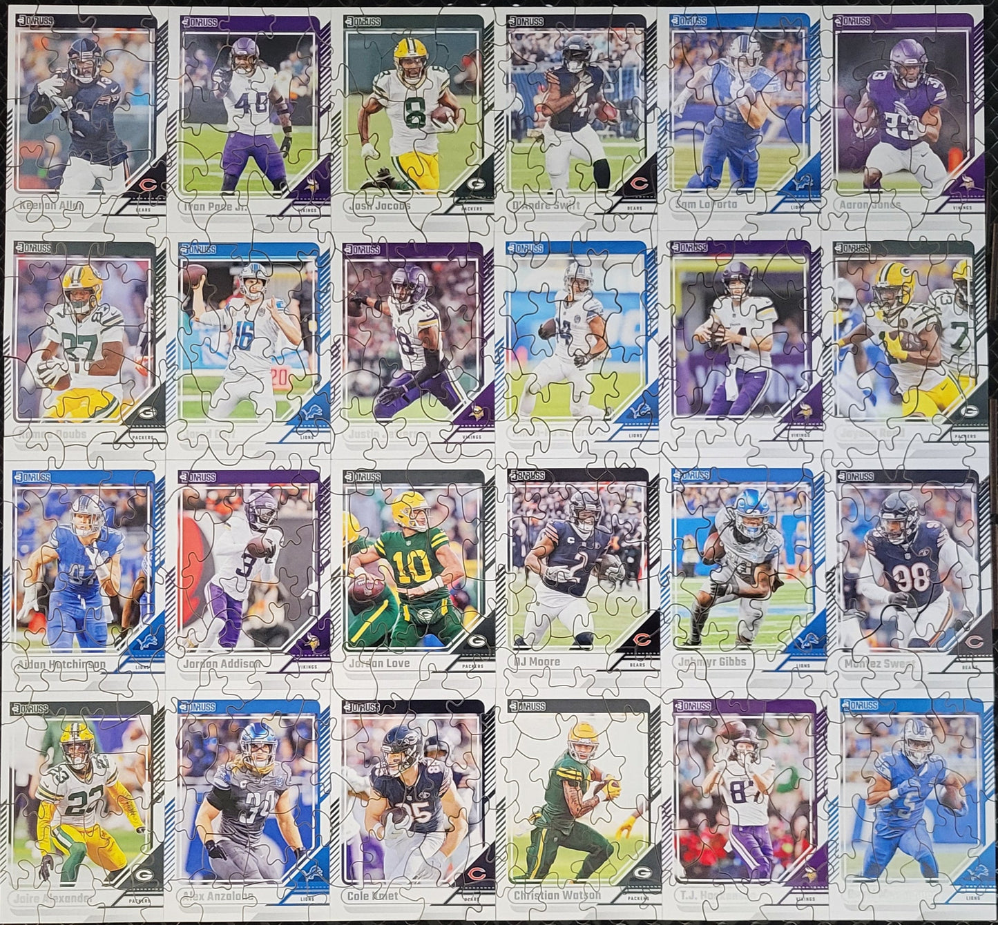 2024 NFL DONRUSS Divisions