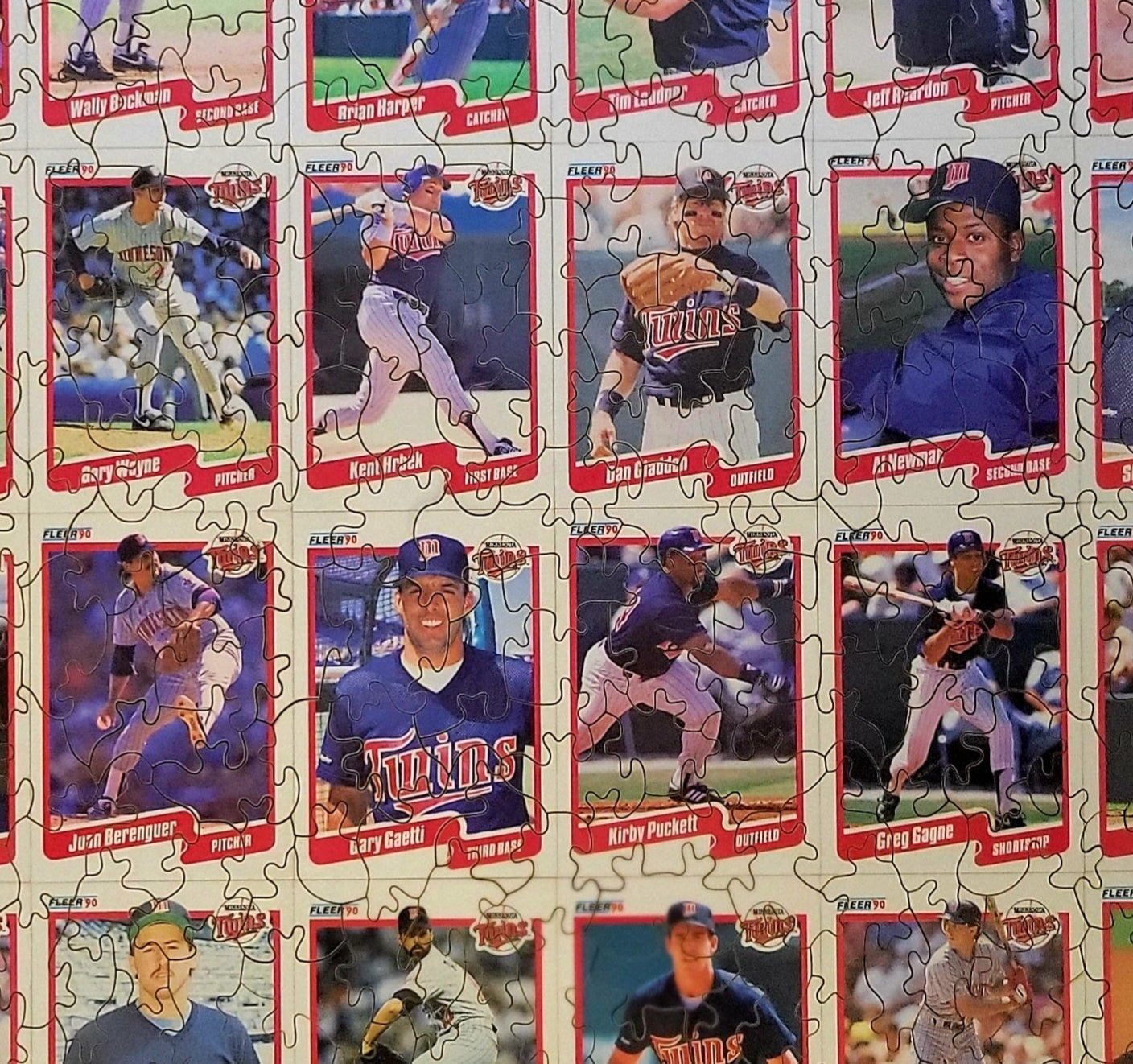 Minnesota Twins 1990 Fleer