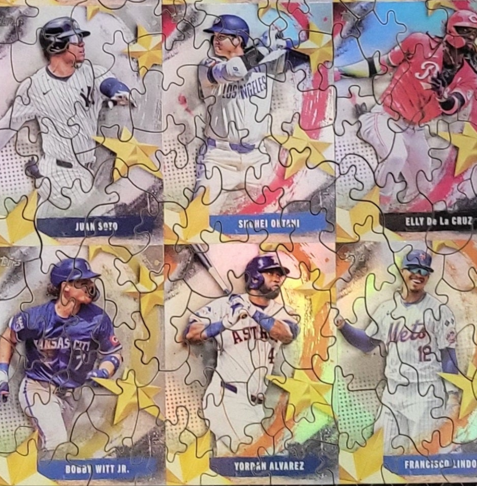 2025 Stars of MLB Insert Puzzle