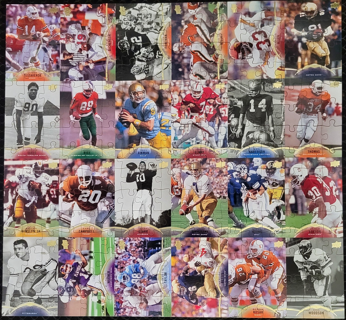 NFL Hall of Famers (College Jerseys)