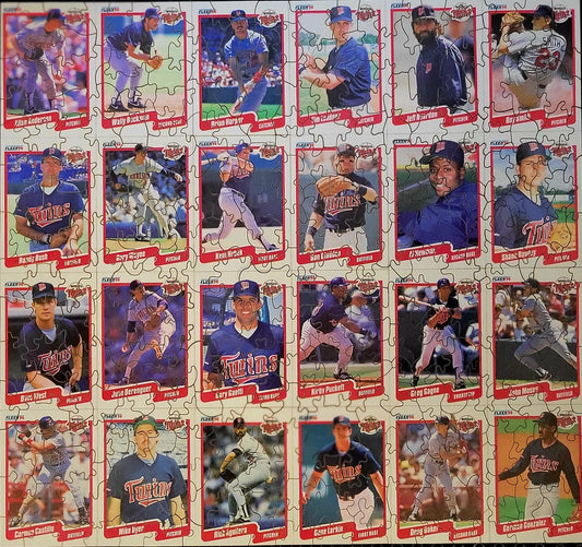 Minnesota Twins 1990 Fleer